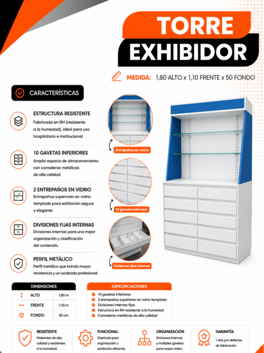 torres-apotecas-de-almacenamiento-torre-gavetera-columna-para-medicamentos